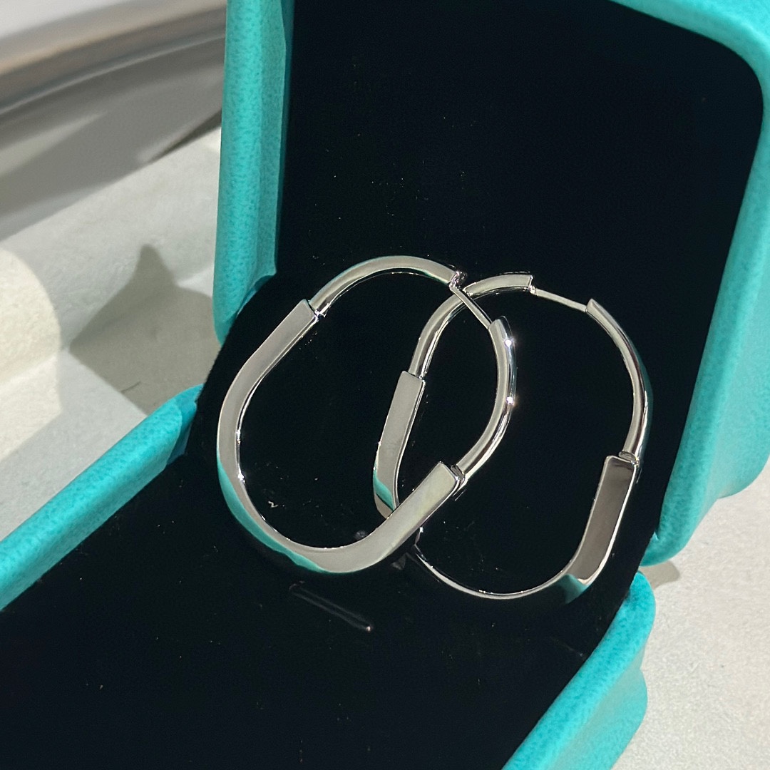 人気 ティファニー ロック ピアス コピー 18k ホワイトゴールド レディース-4