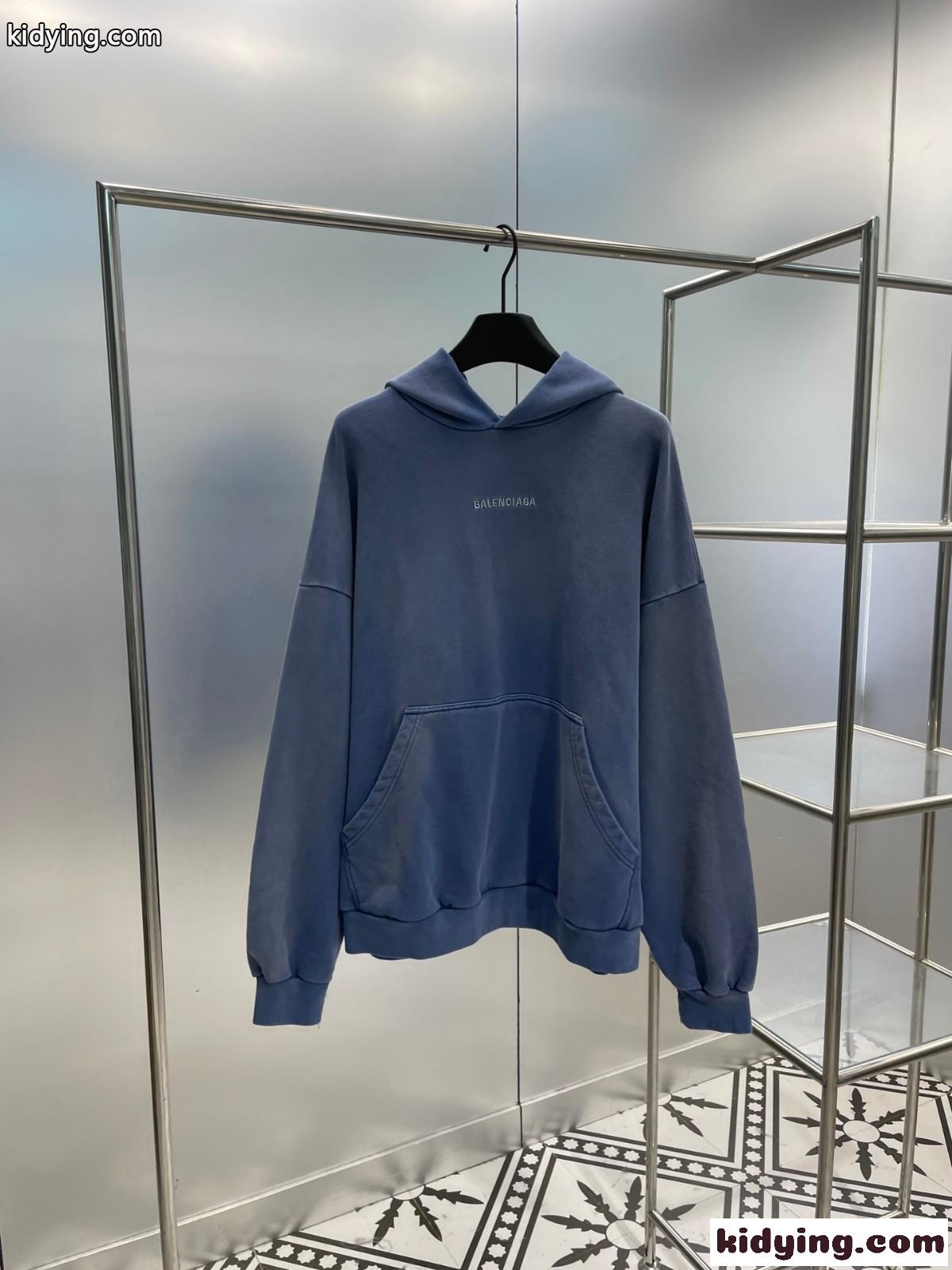 人気 バレンシアガ BALENCIAGA BACK HOODIE ミディアムフィット コピー-0
