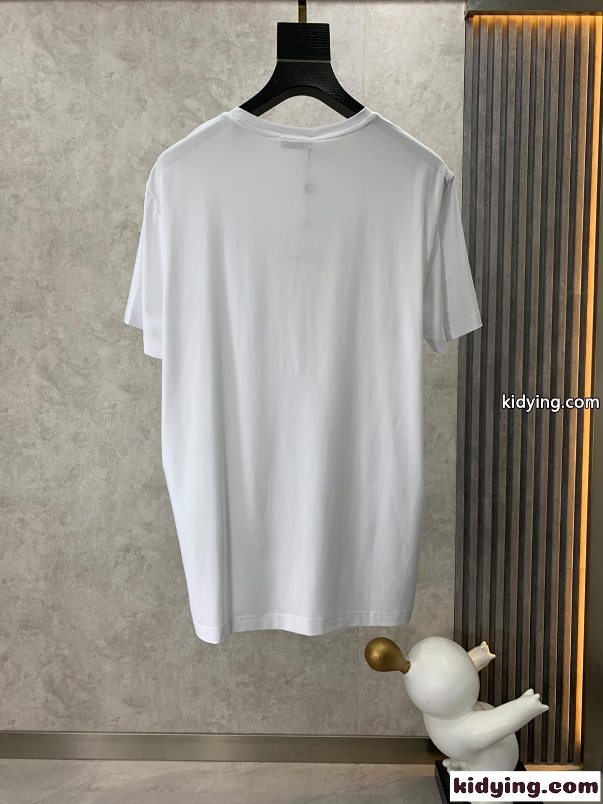 モンクレール Tシャツ コピー カジュアル プリント クルーネック 半袖 トップス-2