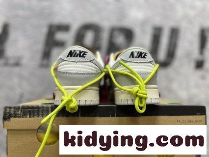 スターと同じ型 Off-White Nike Dunk Low OW連名プレートシューズ オフホワイト シューズ 新品 コピー-3