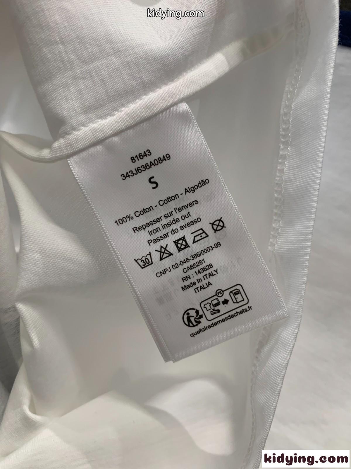 クリスチャン・ディオール Tシャツ コピー 人気 Miss Dior コットン 半袖Tシャツ-4