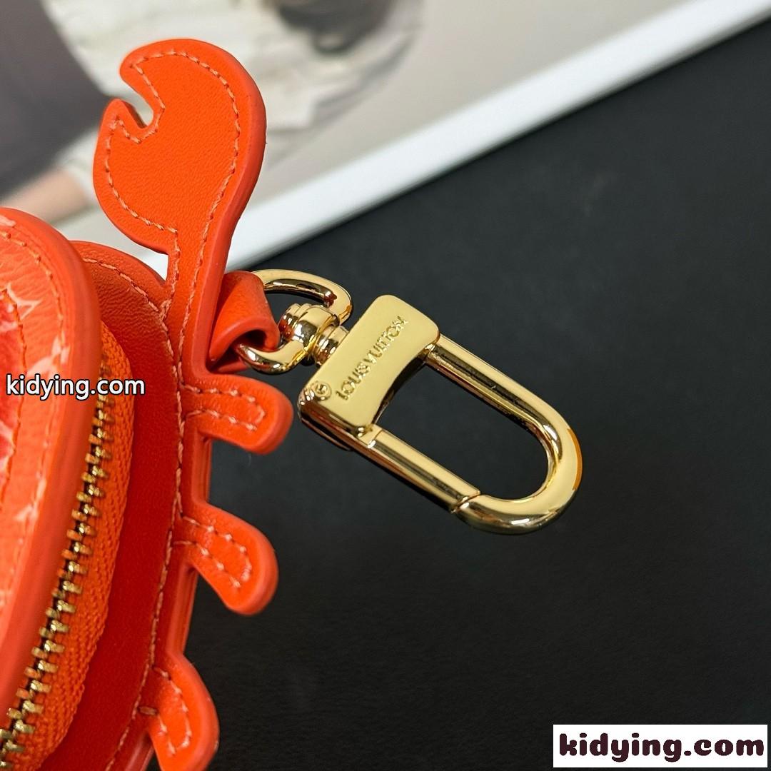 バッグチャーム･LV クラブ ルイヴィトン キーホルダー コピー オレンジ-3
