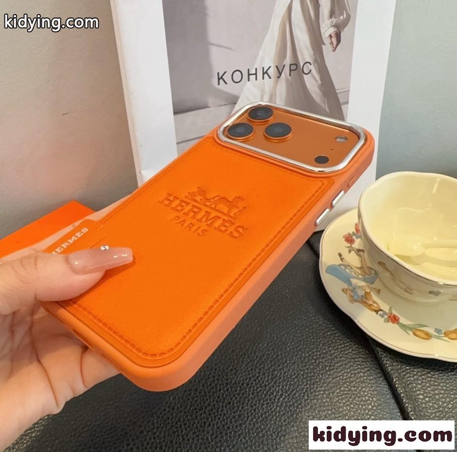 洗練された 上品 iPhone17ケース エルメス アイフォンケース 偽物-3