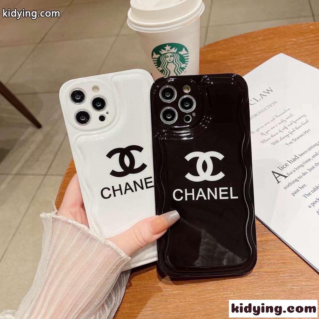 シンプル 人気 ロゴ 耐衝撃 シャネル アイフォンケース コピー iPhone 14 ケース-0
