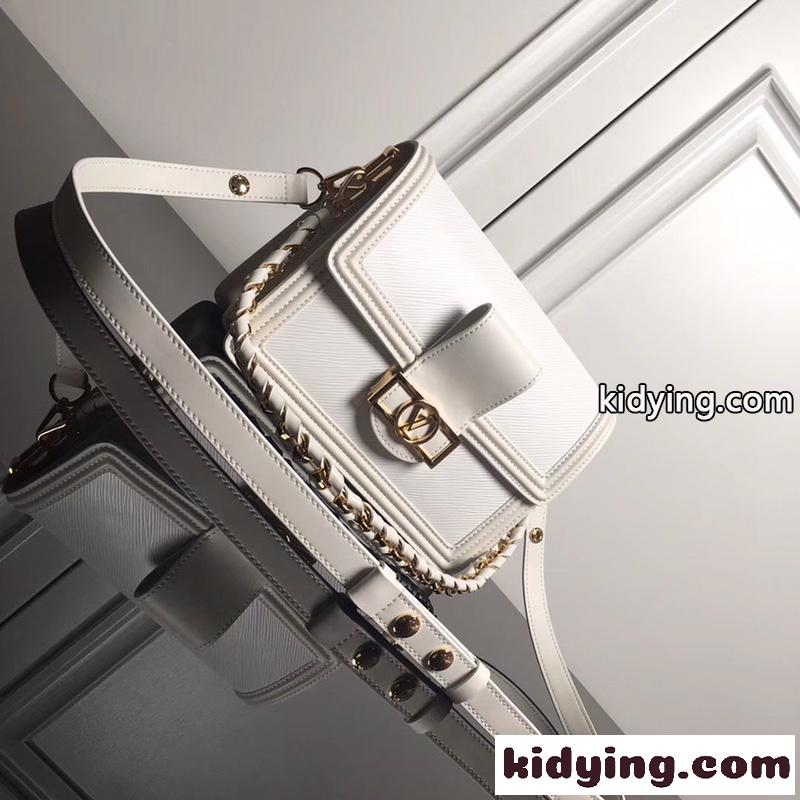 人気 ドーフィーヌ ショルダーバッグ ルイヴィトン バッグ スーパーコピー ホワイト-0
