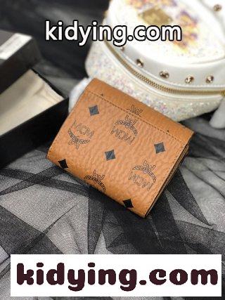 MCM新品のPatricia三つ折りジッパー財布は 小型でコンパクトで 線が簡潔である エムシーエム バッグ 買取 コピー-2