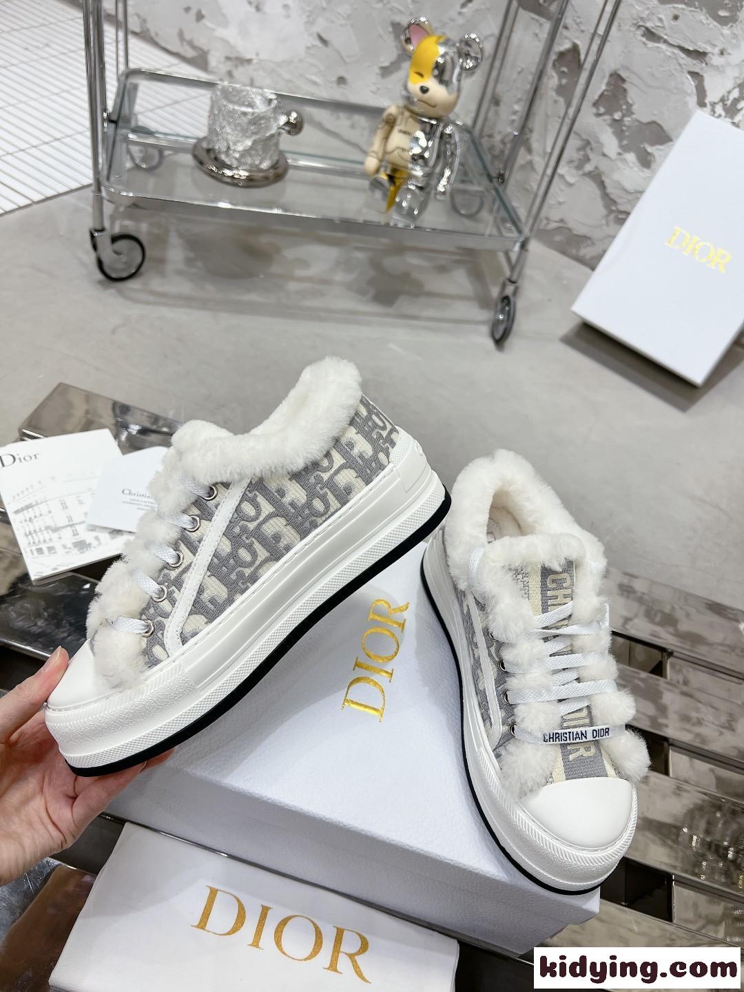 WALKNDIOR クリスチャン・ディオール スニーカー コピー プラットフォームスニーカー-4
