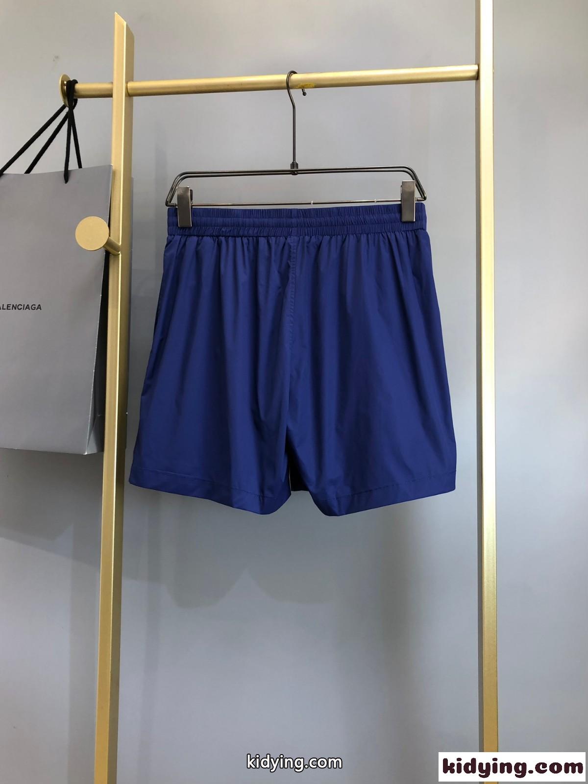 Paris ロゴ刺繍 ショーツ バレンシアガ パンツ コピー カジュアル ショートパンツ-1