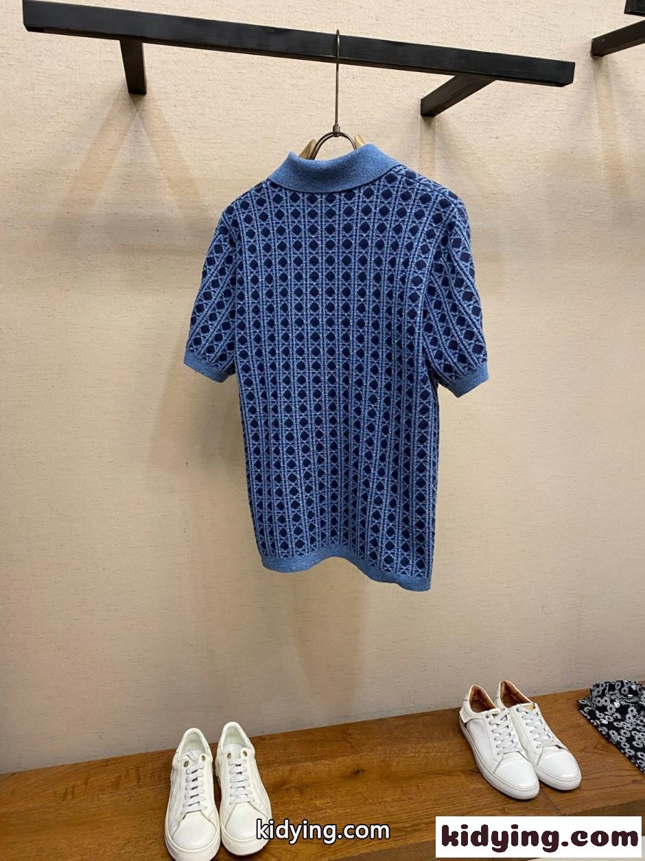Dioriviera ポロシャツ クリスチャン・ディオール Tシャツ コピー-1
