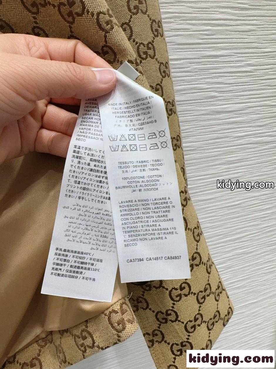 クラシック GGコットンキャンバス ジャケット グッチ 偽物 合わせやすい-3