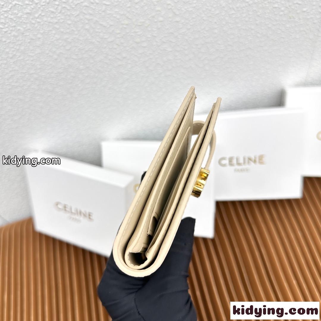 ミディアムウォレット CELINE ヴィクトワール セリーヌ 財布 コピー ホワイト-1