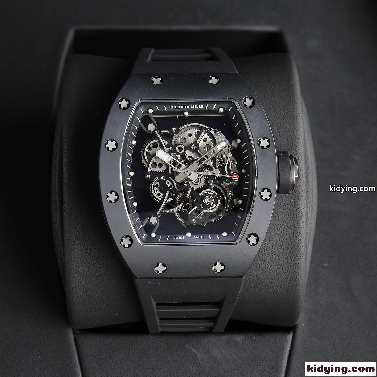 シャール・ミル 時計 コピー 目立つ 高級感 RM 055 自動巻き ウォッチ-2