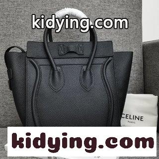セリーヌ バッグ 人気 コピー 中号原単Celineセリーヌluggage笑顔のバッグ 輸入ヘッド層の最高級牛革-1