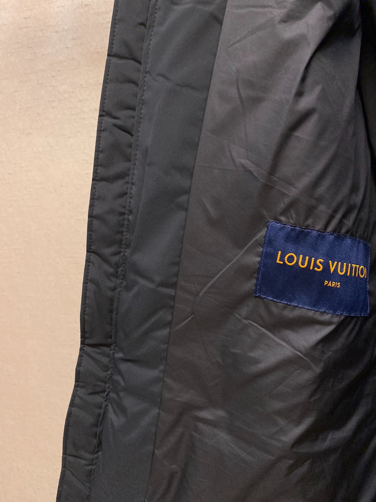 【フード取り外し可能】LV ダウンブルゾン ルイヴィトン ダウンジャケット コピー-4