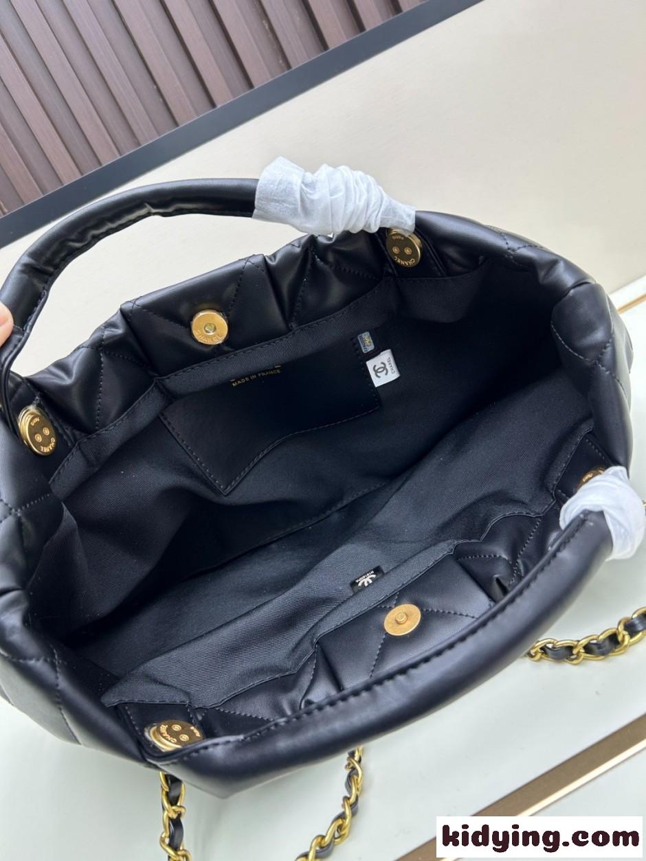 完売必至☆【CHANEL】25Kリボンクラシックトートバッグ シャネル 偽物 ブラック-2