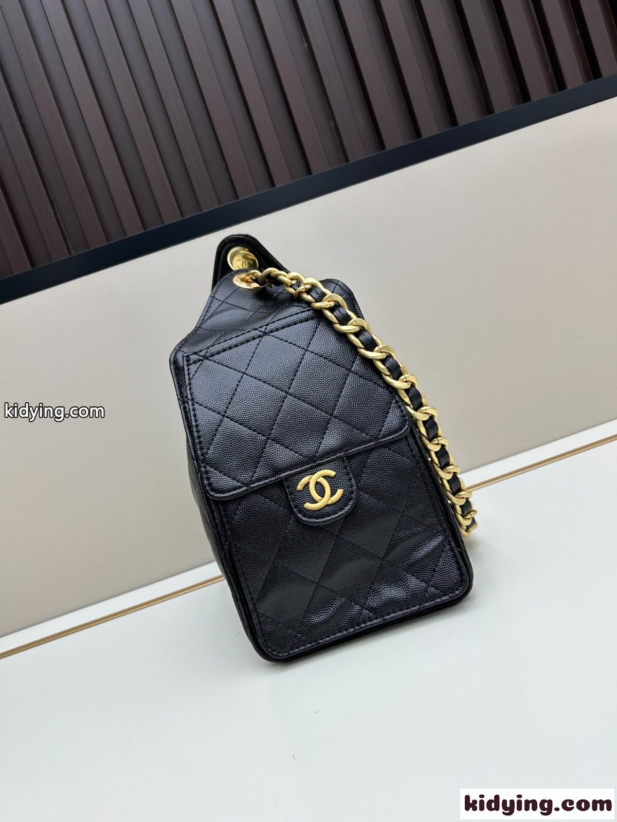 CHANEL25 ホーボーバッグ スモール シャネル バッグ コピー ブラック-0