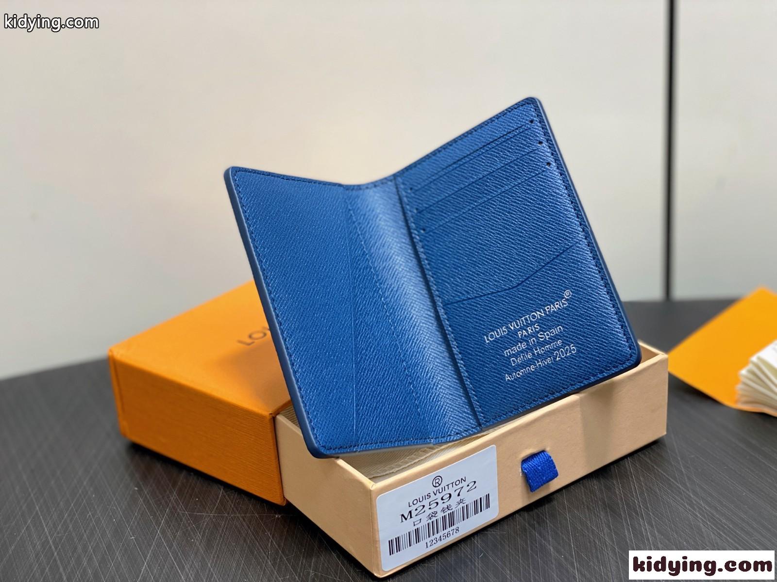 人気 お洒落 ポケットオーガナイザー ルイ・ヴィトン スーパーコピー M25972 ブルー-3