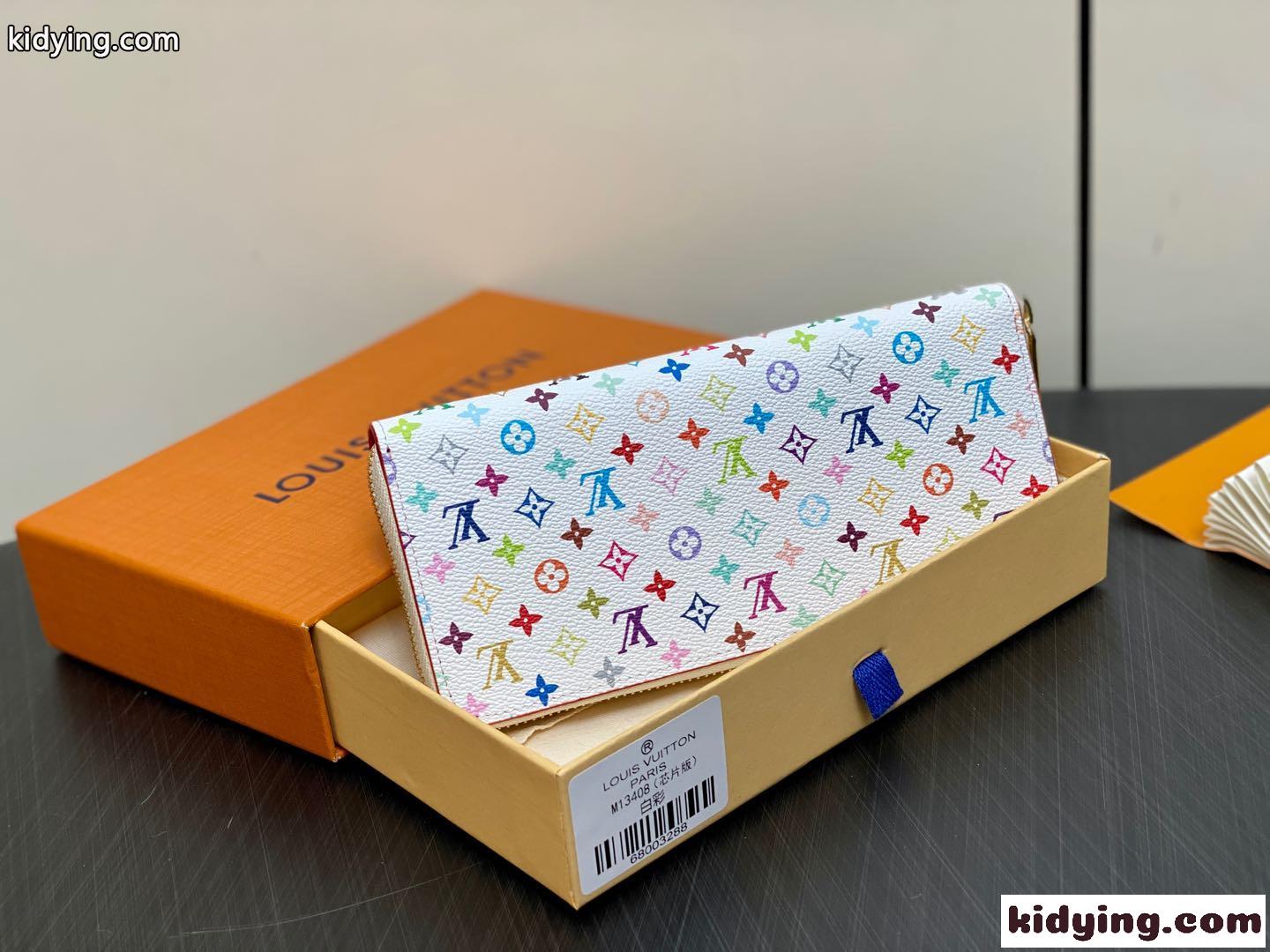 M13408 LV × TM ポルトフォイユ・クレマンス ルイヴィトン 財布 スーパーコピー ホワイト-1