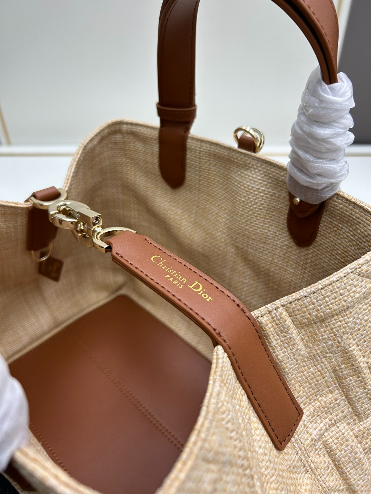 クリスチャン・ディオール バッグ コピー Dior Toujours バッグ ミディアム ベージュ-3