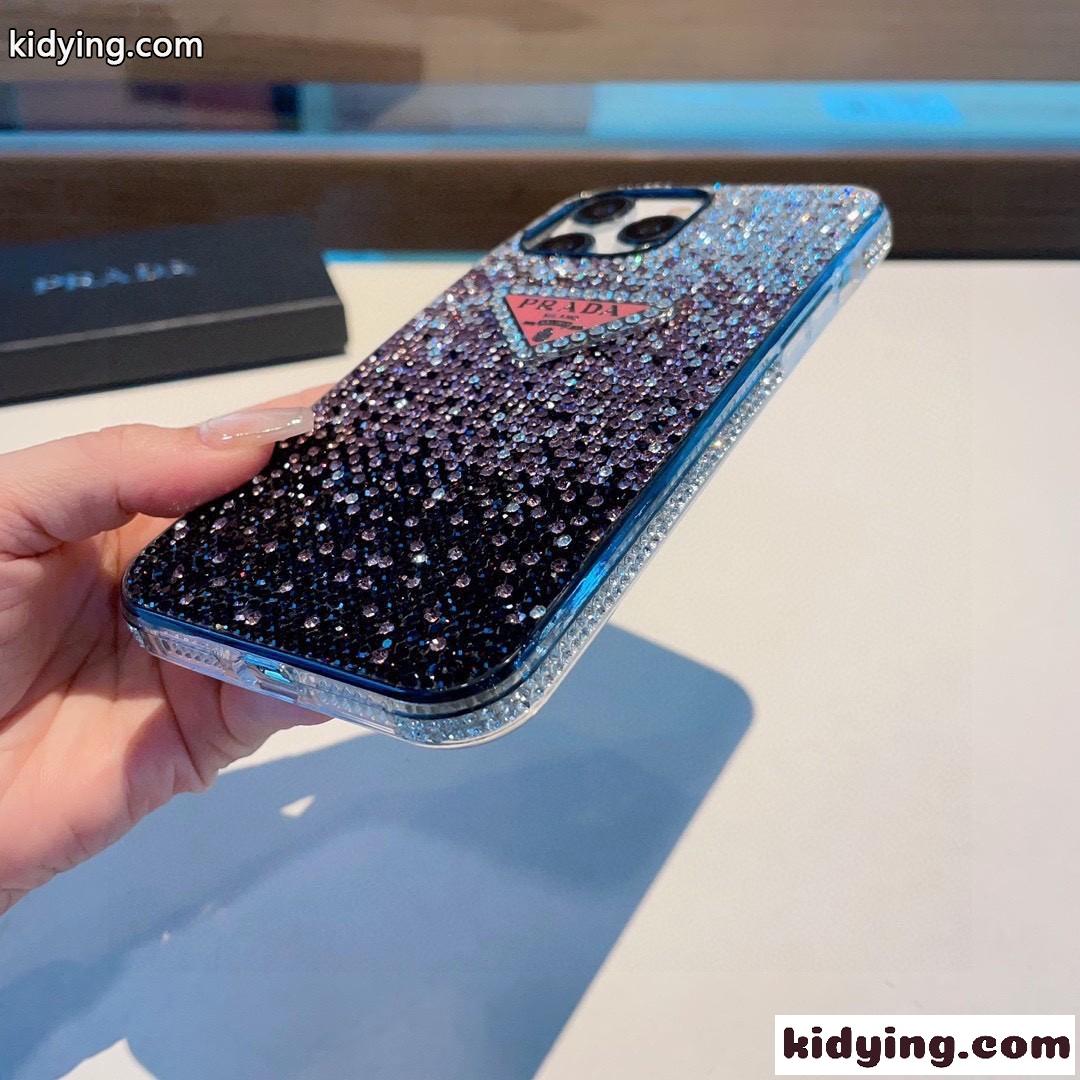プラダ スマホケース コピー キラキラ 目を引く 可愛い iPhoneケース カバー 携帯ケース-0