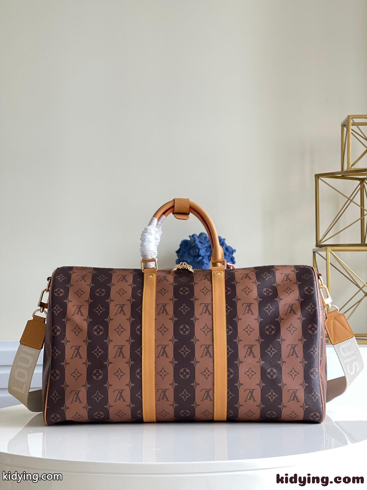 ルイヴィトン キーポル バンドリエール 50 ボストンバッグ スーパーコピー LV バッグ-2