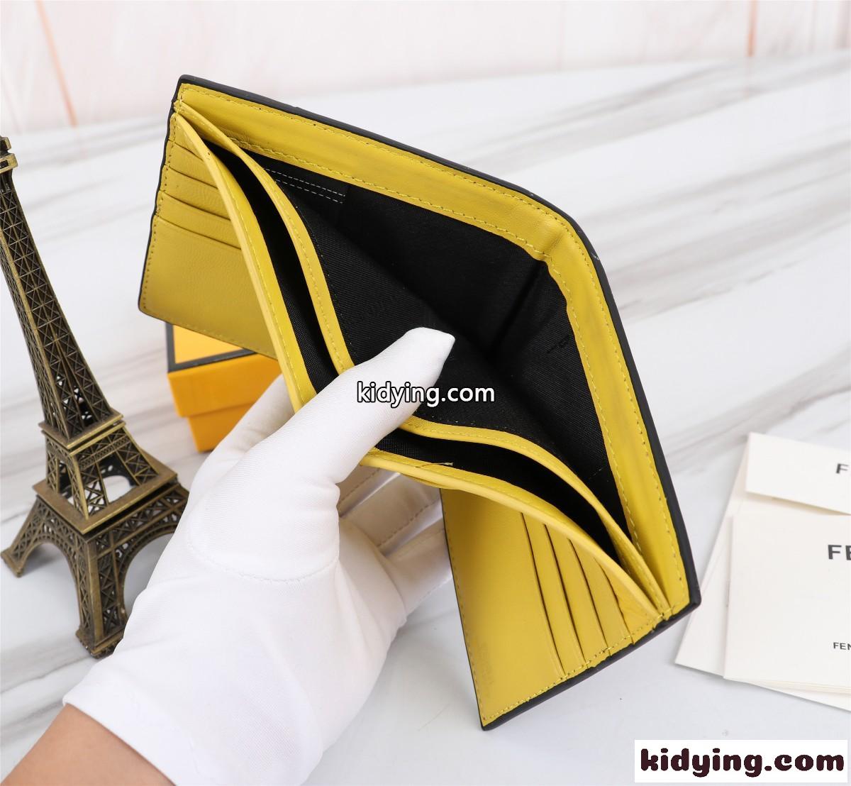 フェンディ 財布 コピー 洗練された コンパクト 二つ折り財布 ウォレット-4