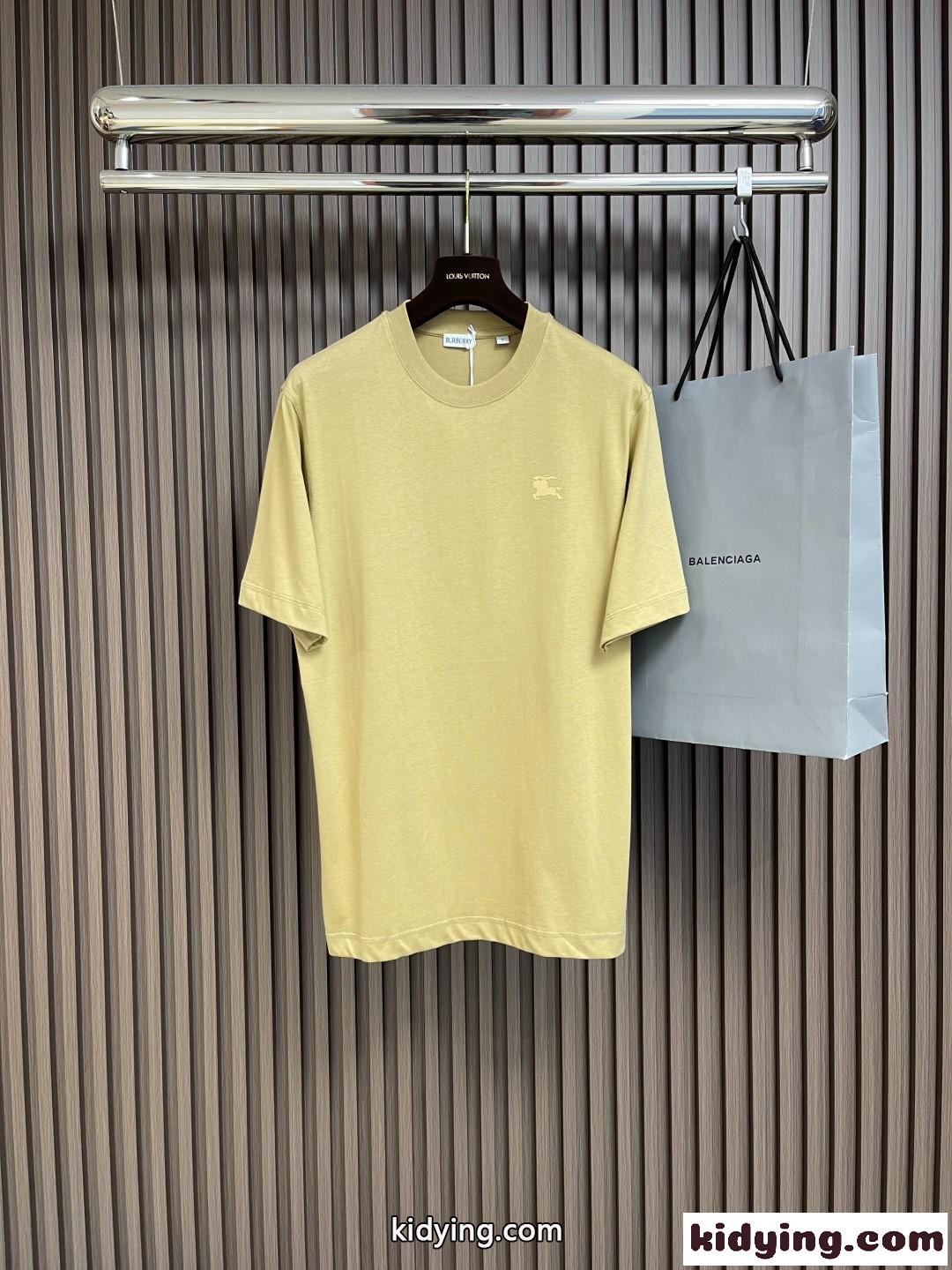 EKDバッジ コットンTシャツ バーバリー Tシャツ コピー クルーネック-2
