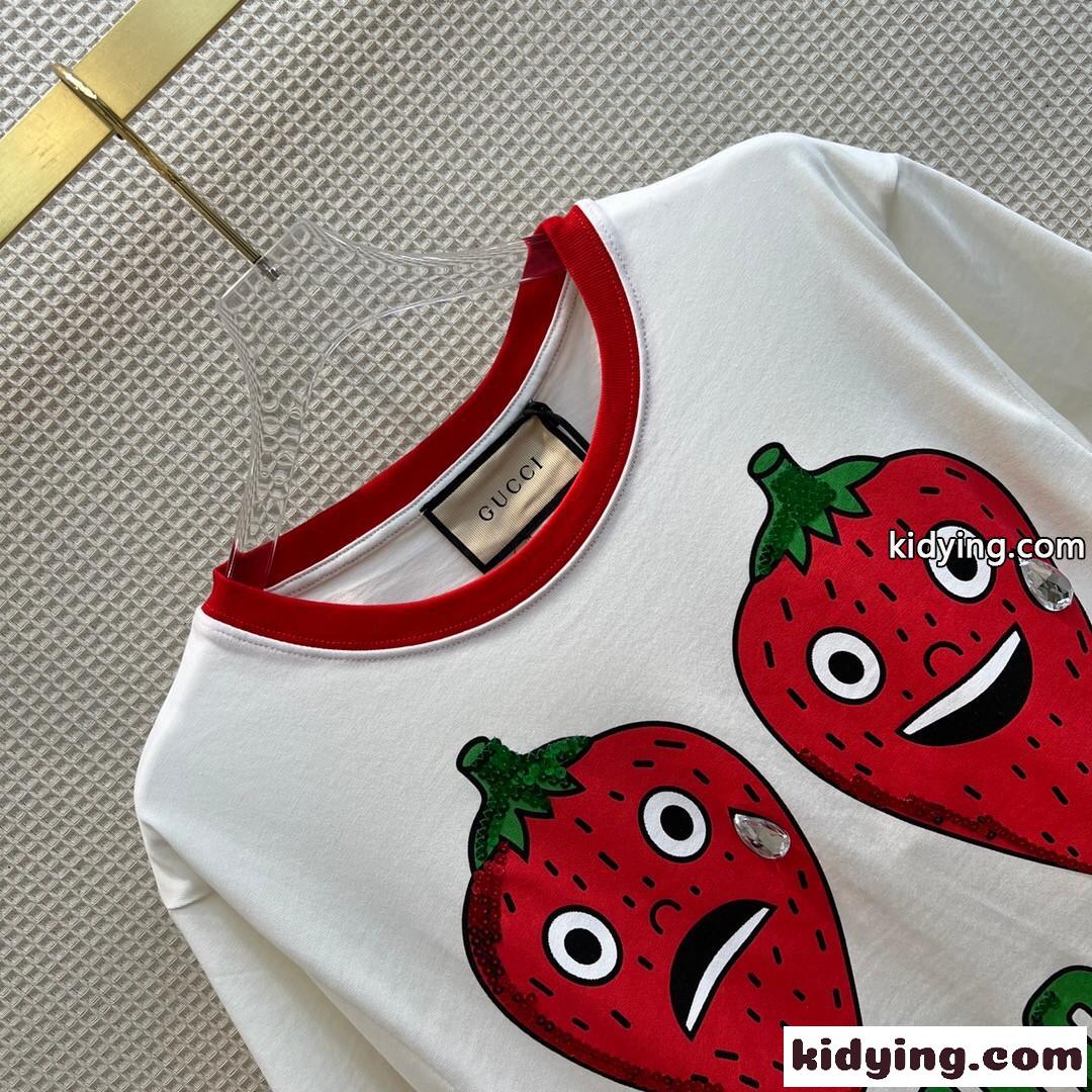 Gucci x Harry Styles プリント バイカラー グッチ Tシャツ コピー 半袖 トップス ユニセックス-4