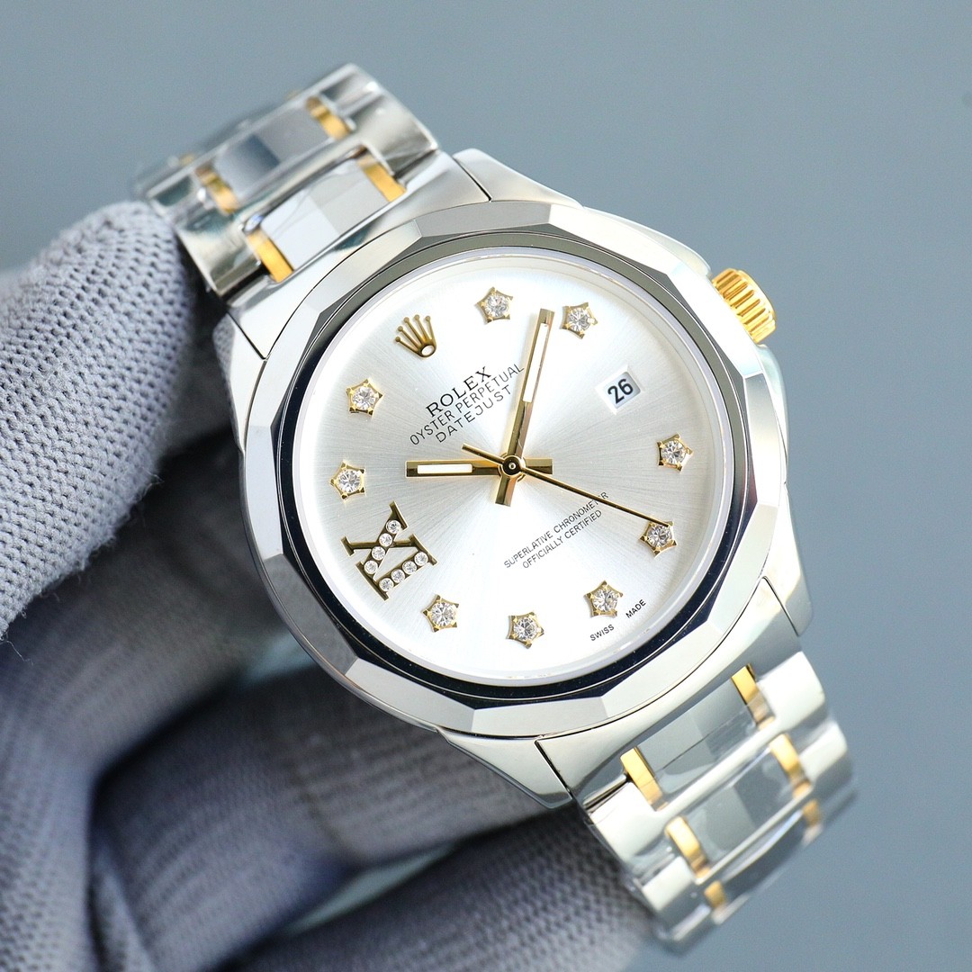 ロレックス 時計 コピー クラシック 上品 デイトジャスト 41mm 腕時計-2