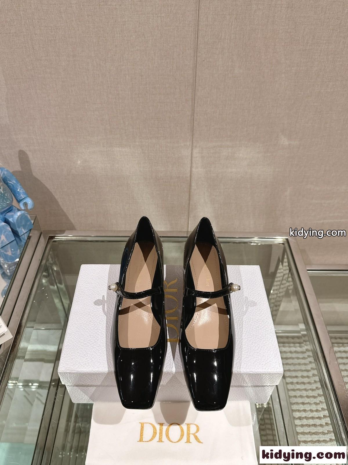 クリスチャン・ディオール シューズ コピー JOLIE DIOR パンプス 3.5cm ブラック-2