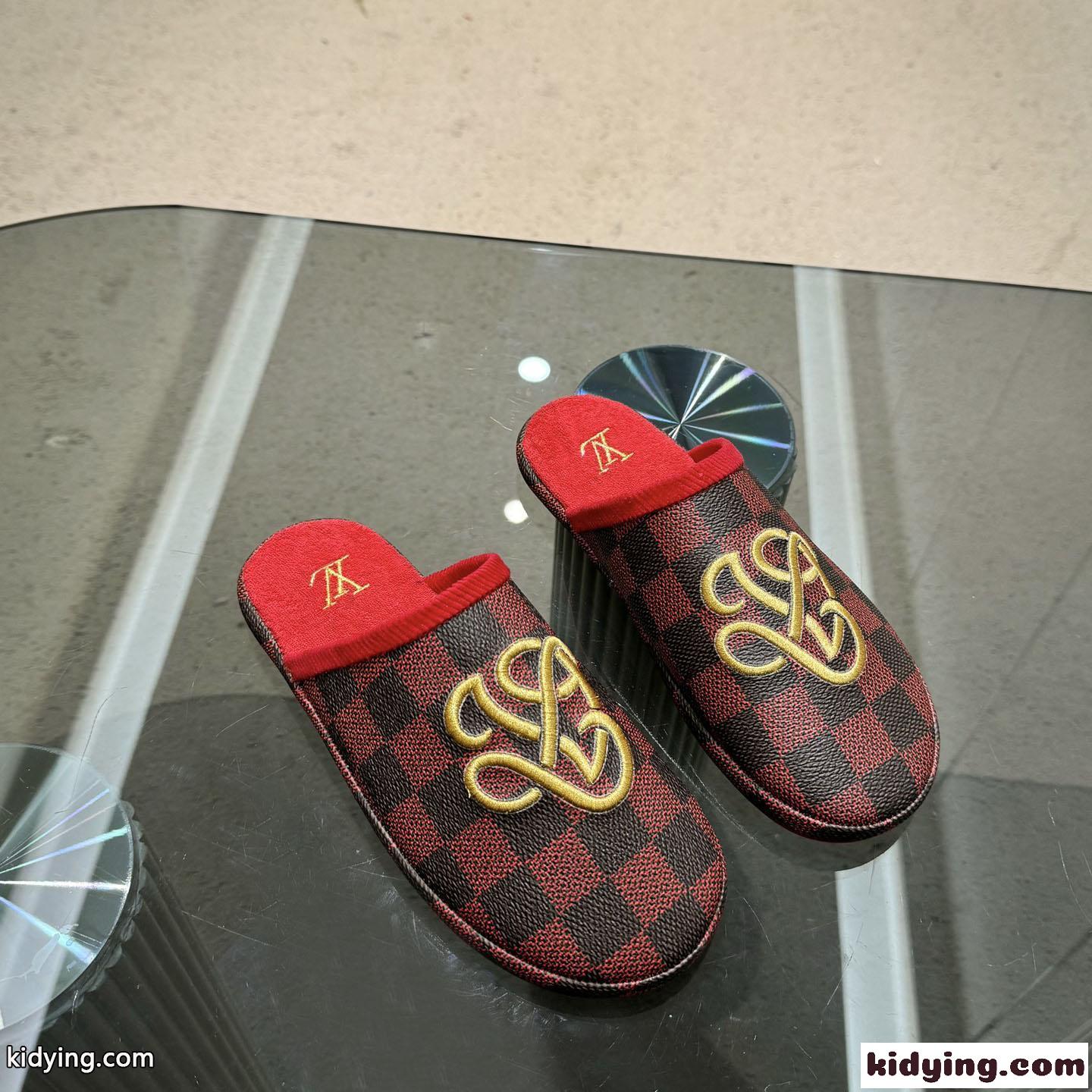 LV パレス・ライン ミュール ルイヴィトン サンダル スーパーコピー レッド-2
