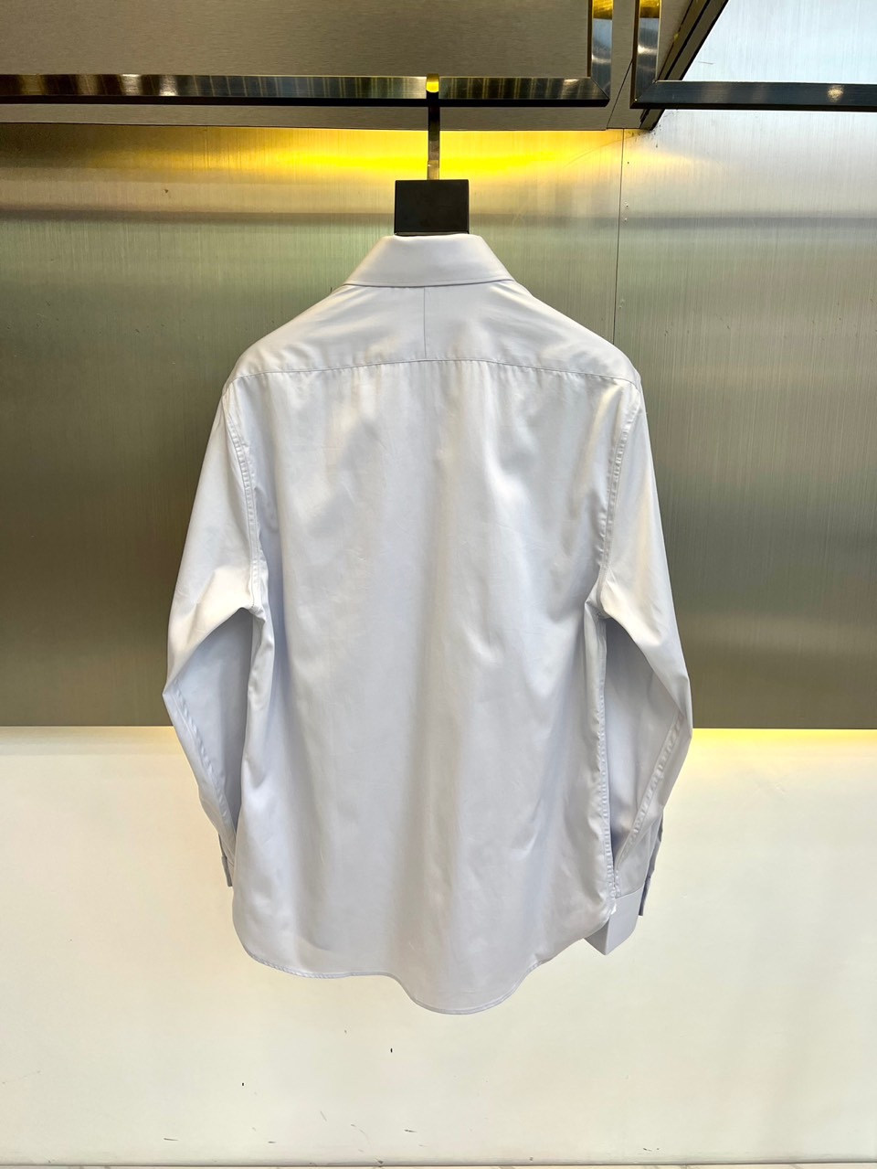 シンプル 上品 エルメネジルド・ゼニア シャツ コピー無地 合わせやすい-4