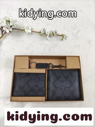 coach コーチの新型ファッションショートの3点セットで出荷され 細部の処理が非常に正確です コーチバッグ 財布 コピー-1