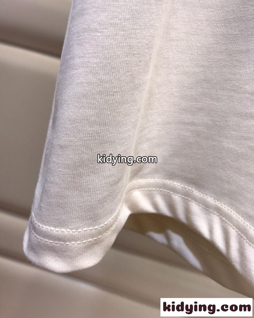 シンプル おしゃれ ロゴ 刺繍 クルーネック バレンシアガ Tシャツ コピー ユニセックス-3
