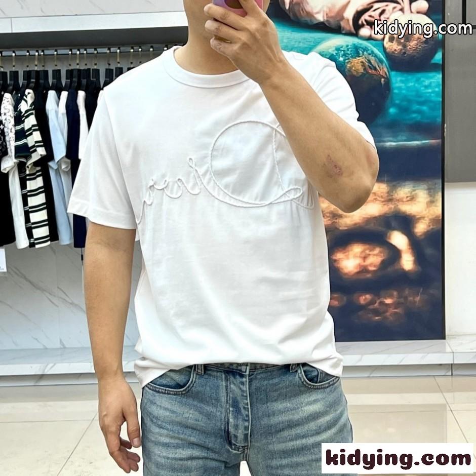 シンプル ロゴ 半袖Tシャツ クリスチャン・ディオール Tシャツ 偽物 ホワイト-2