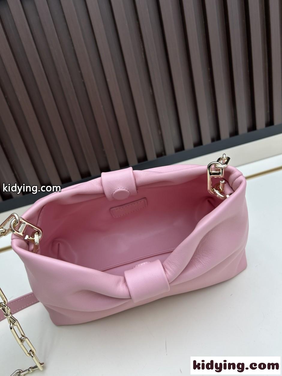 可愛い Dior Bow バッグ スモール クリスチャン・ディオール スーパーコピー ピンク-4