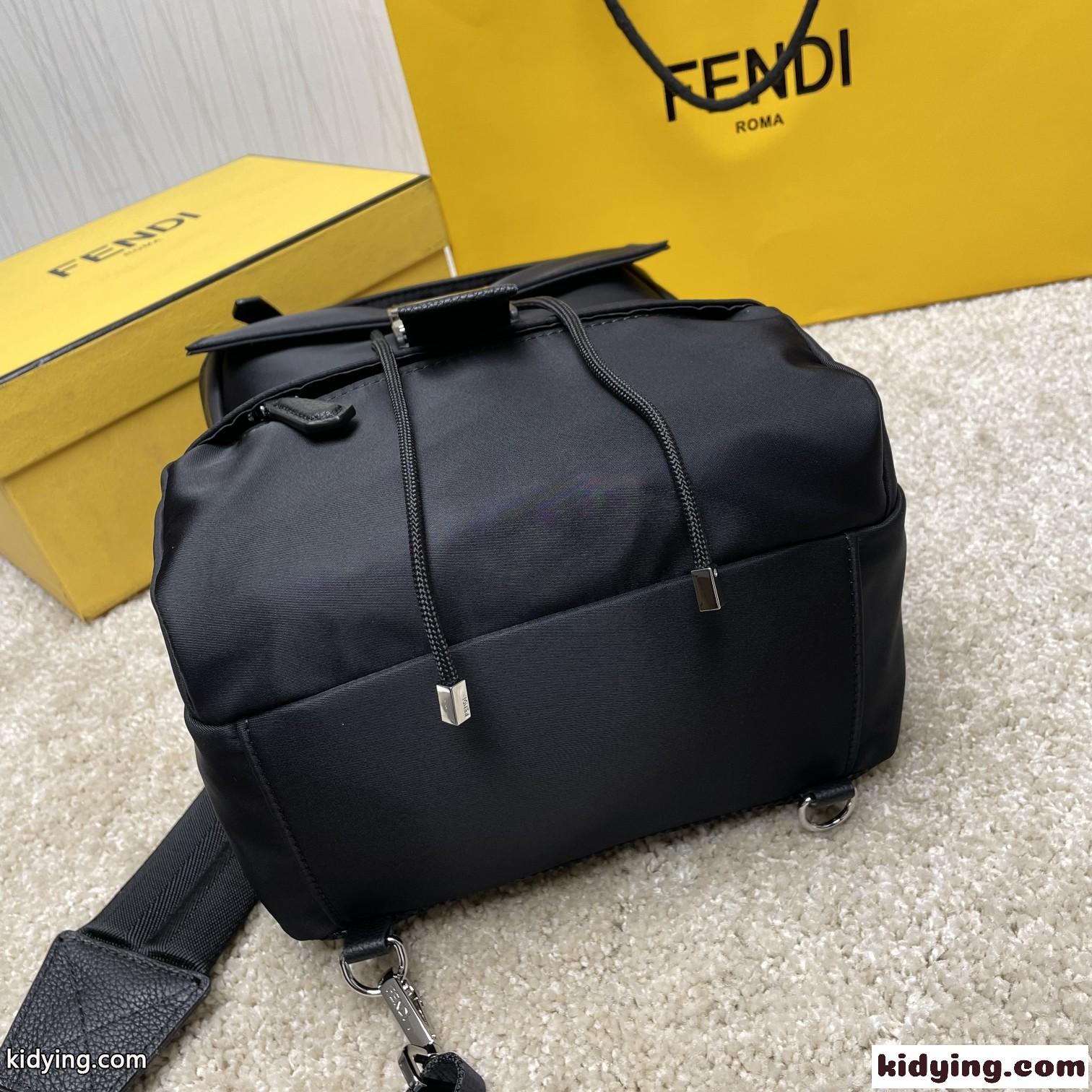 FENDI&ナイロン ワンショルダー バックパック フェンディ バッグ 人気 コピー メンズ-2