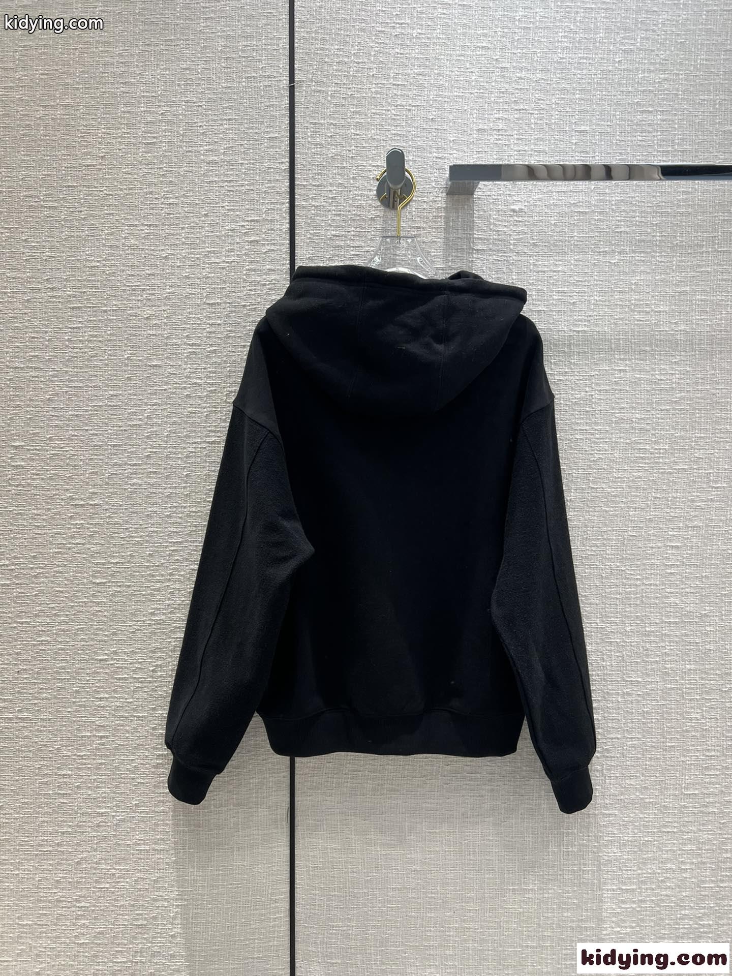 人気！パンプス プリント フーディー ロエベ パーカー コピー フード付き ゆったり-3