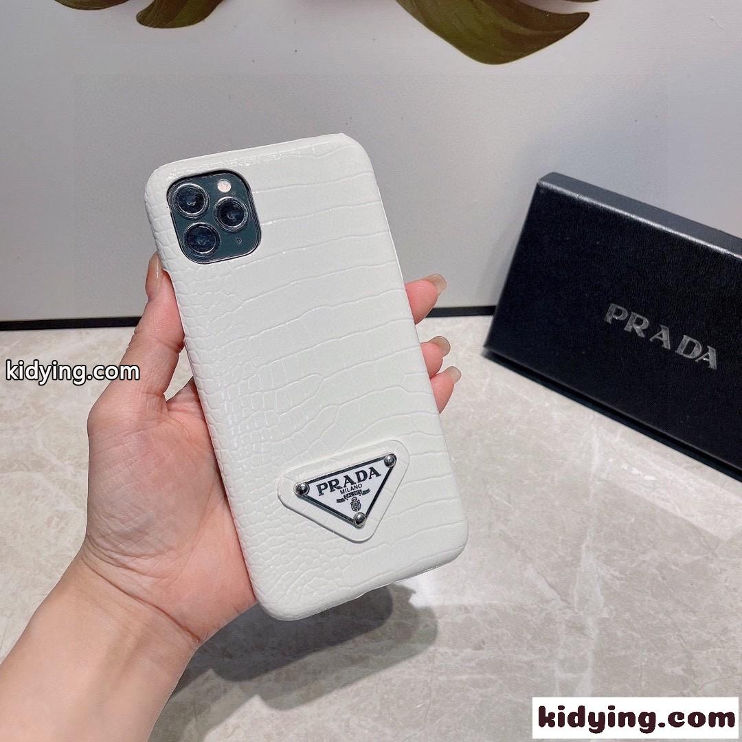 高級感 クロコ型押し プラダ スマホケース コピー アイフォンケース-3
