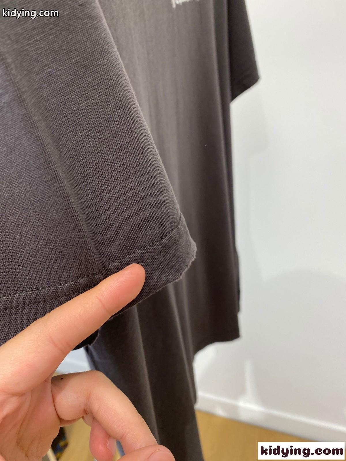 カジュアル ロゴプリント クルーネック クロムハーツ 半袖Tシャツ コピー グレー-3