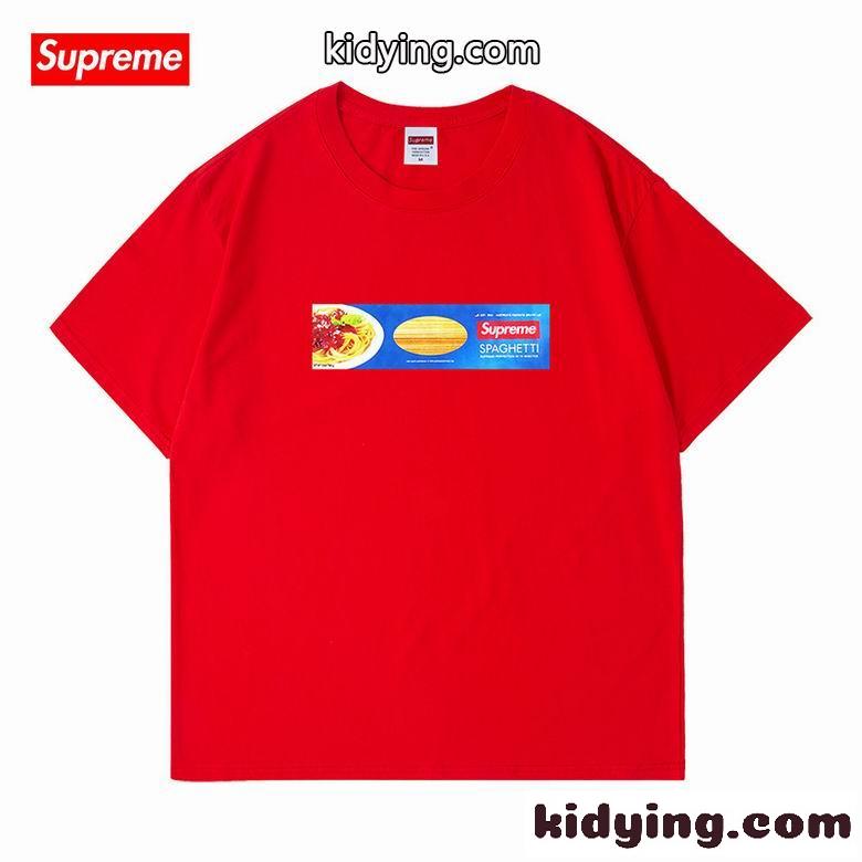 レディース メンズ 定番 人気 半袖 トップス ロゴ クルーネック シュプリーム tシャツ コピー ゆったり おしゃれ-6