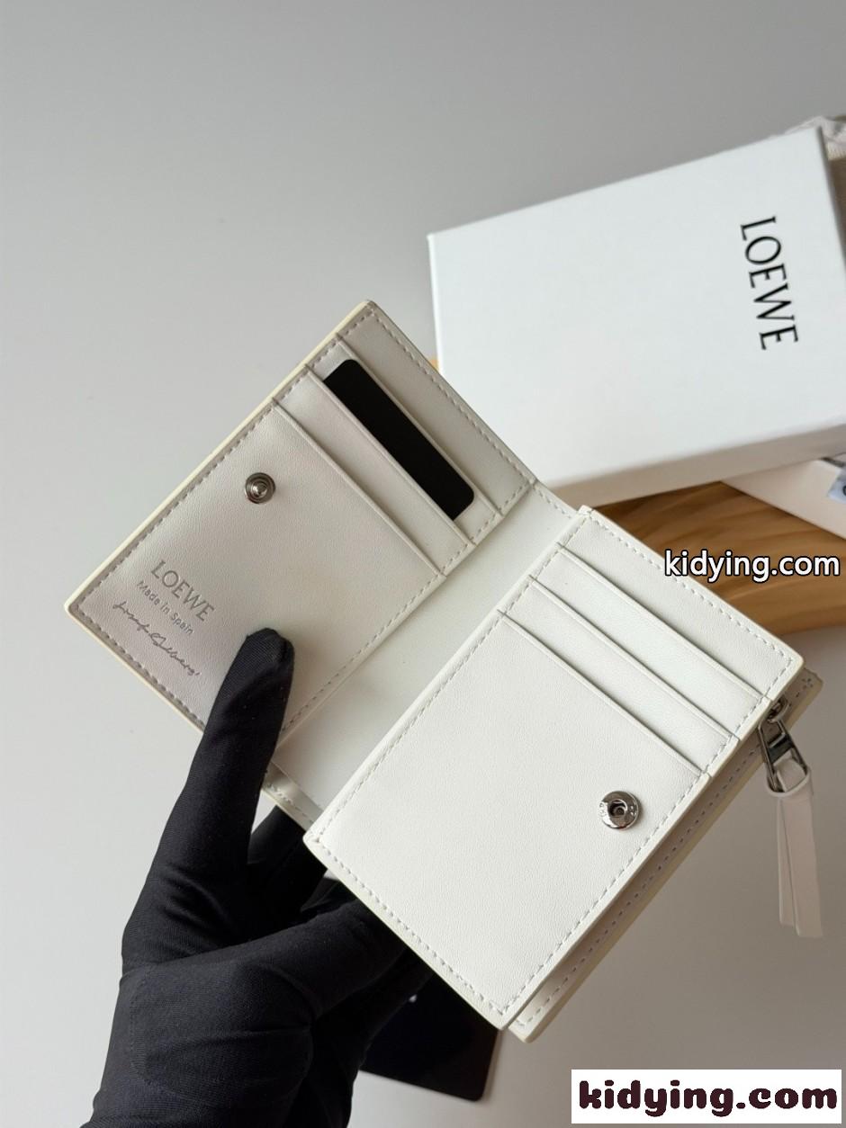 LOEWE x Albers コンパクトウォレット ロエベ 財布 スーパーコピー イエロー-4