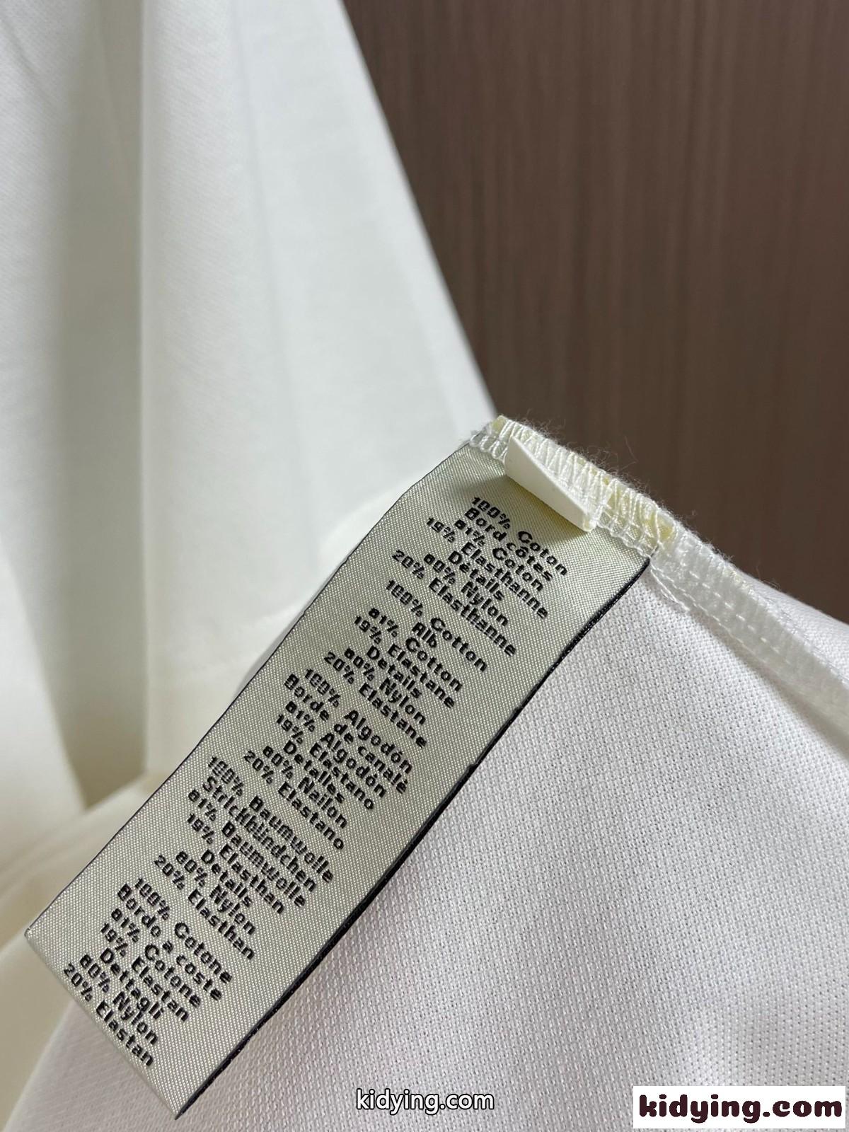 シンプル サドルステッチTシャツ エルメス Tシャツ コピー コットン ホワイト-4