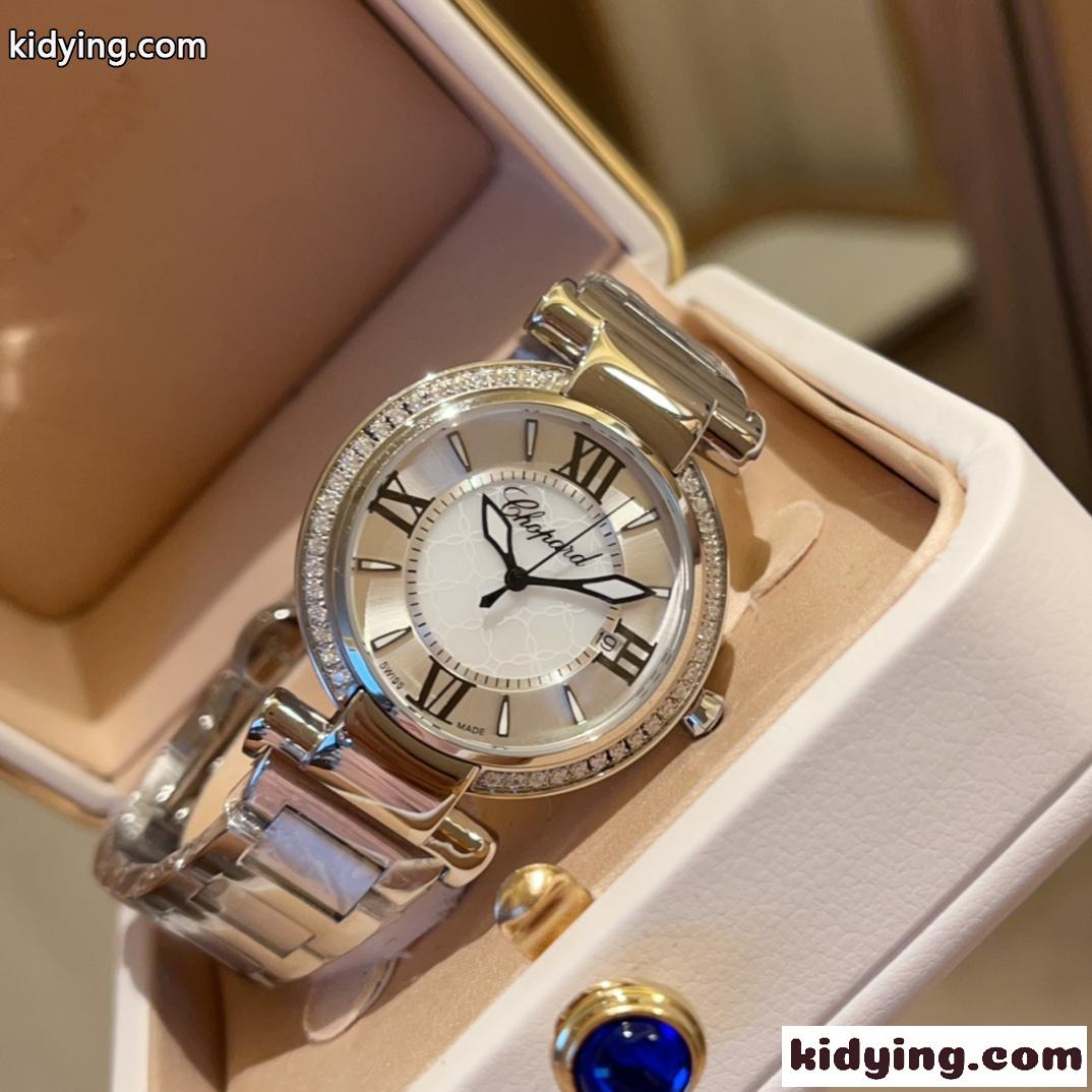 ショパール CHOPARD IMPERIALE コピー腕時計 高品質 316ステンレススチール-3