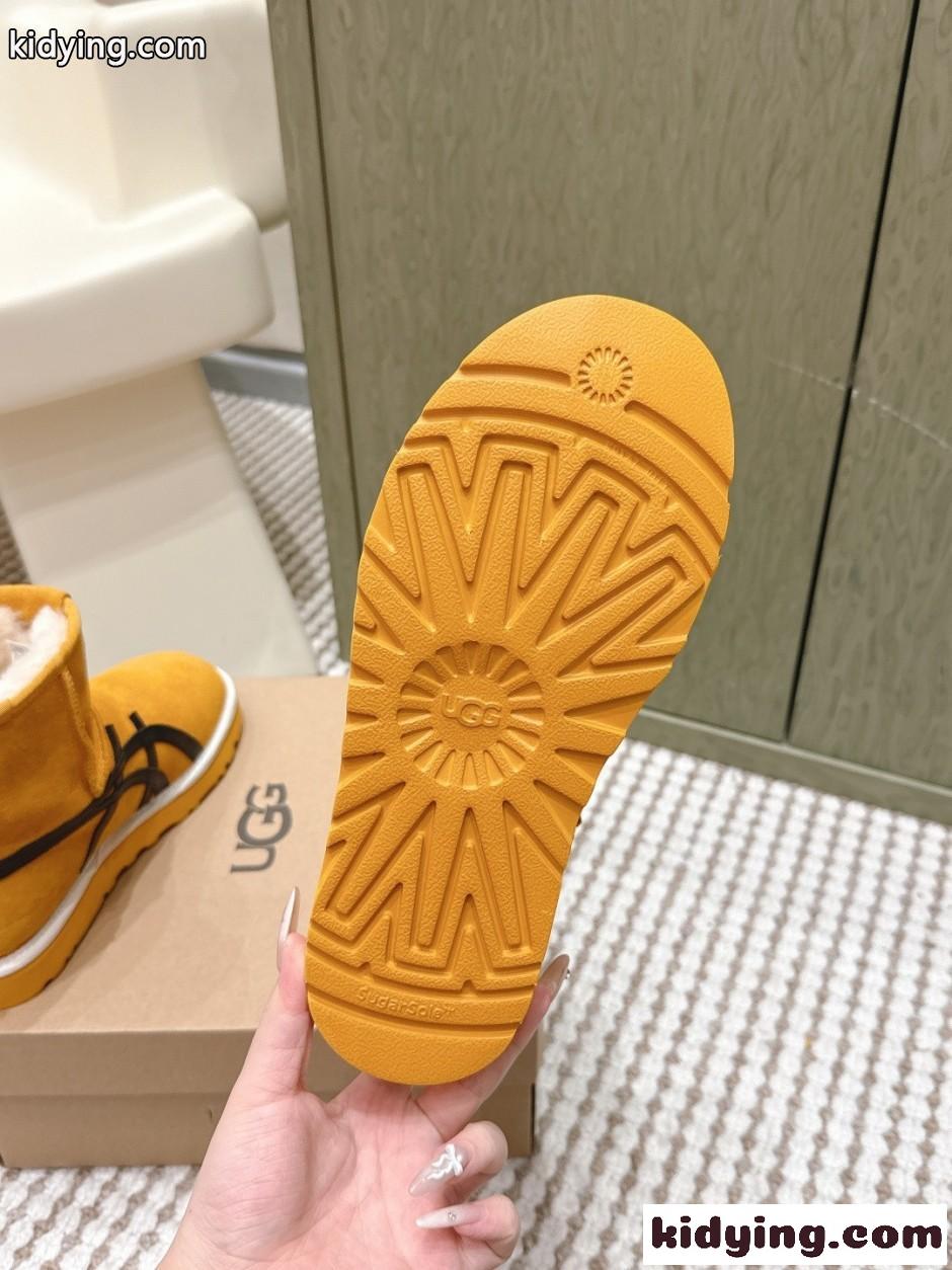 保温性抜群 合わせやすい アグ ブーツ 偽物 ムートンブーツ ショートブーツ-4