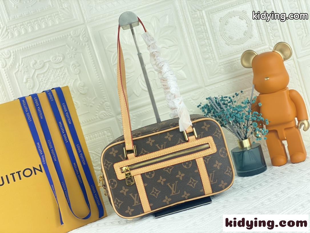 人気 新作 LV モノグラム  肩掛け ショルダーバッグ ルイ・ヴィトン バッグ コピー コンパクト レディース カバン-2