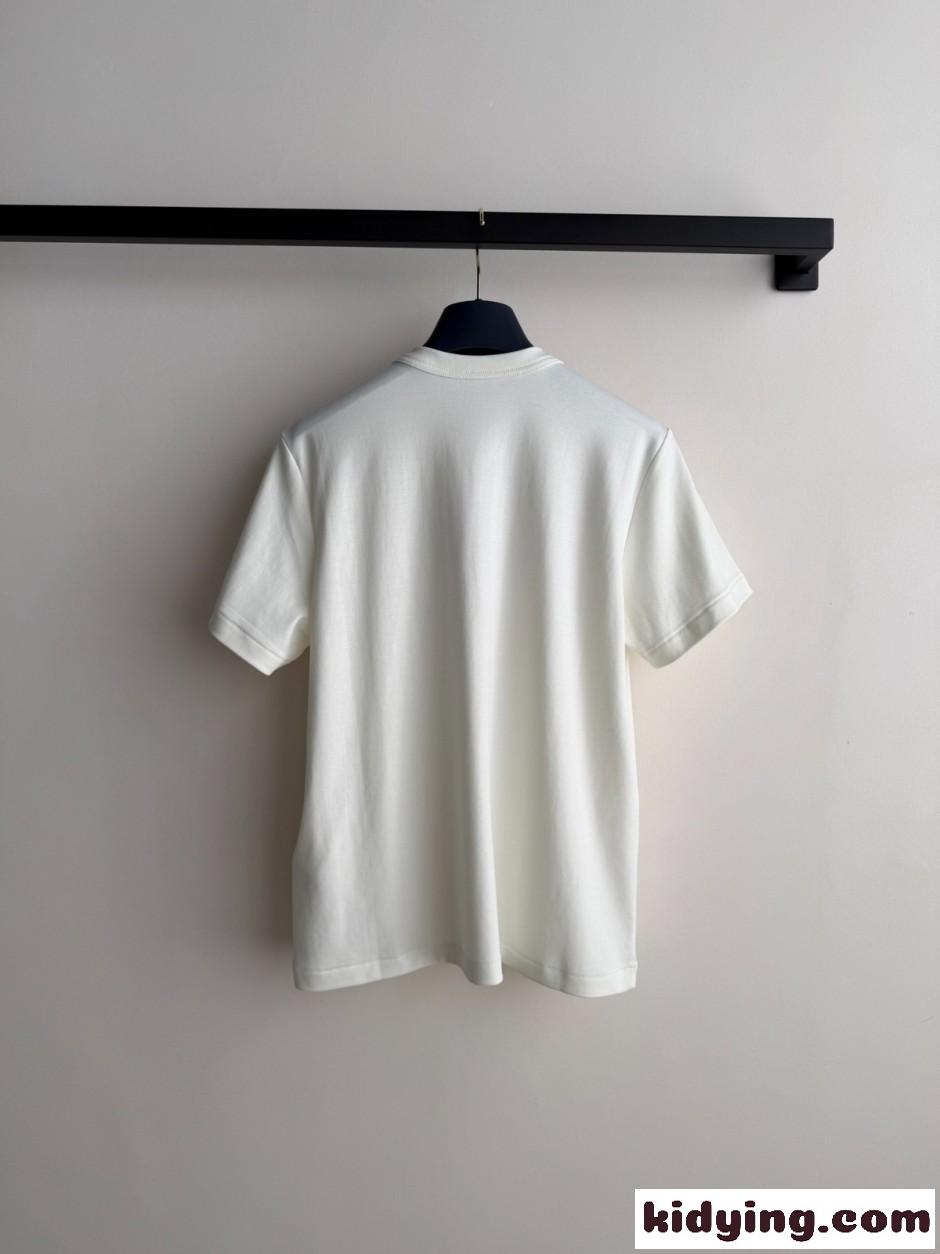 ネヴァーフル プリントTシャツ ルイ・ヴィトン Tシャツ コピー コットン-0