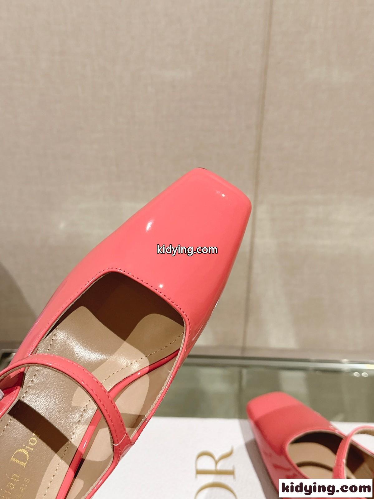 JOLIE DIOR パンプス 7.5cm クリスチャン・ディオール シューズ コピー ピンク-1