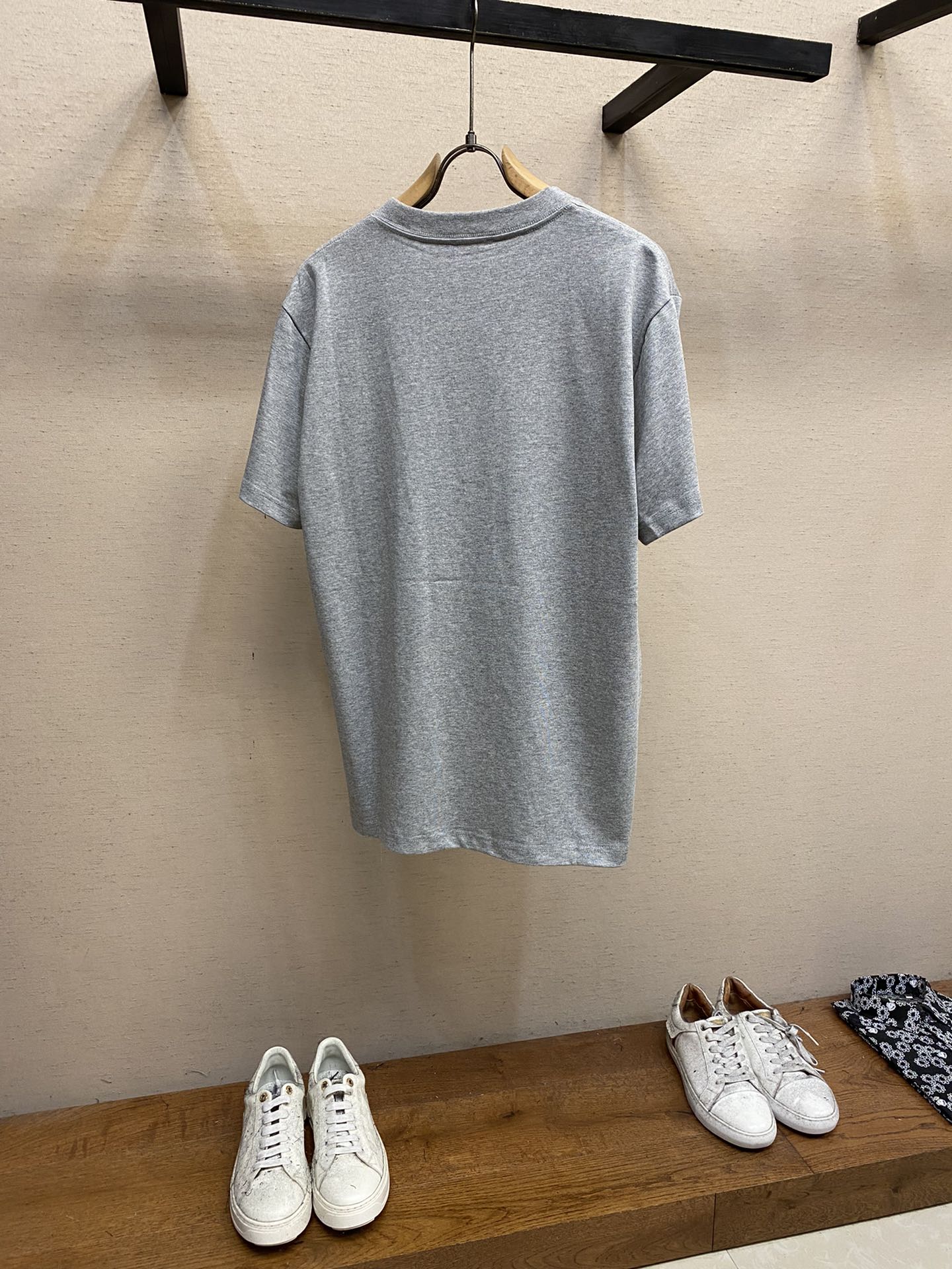 Christian Dior Tag 半袖Tシャツ クリスチャン・ディオール Tシャツ コピー グレー-2