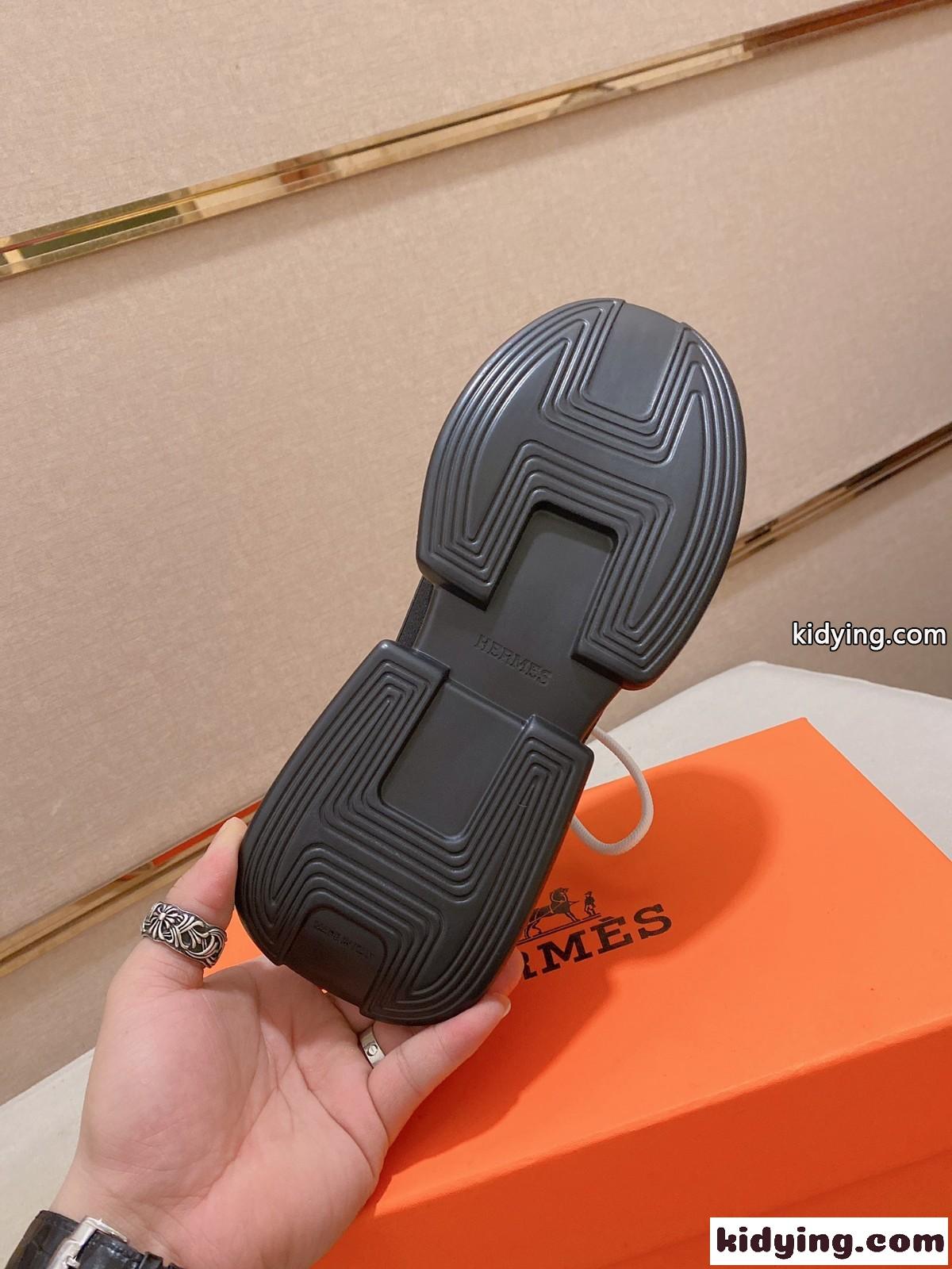 エルメス スニーカー コピー メンズ スポーツシューズ 定番 人気 ランニング 軽量 ニット-4